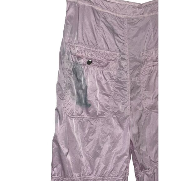 Isabel Marant Nilma Pant in Pink 36 Womens Nylon Baggy Parachute Trousers - Picture 8 of 12